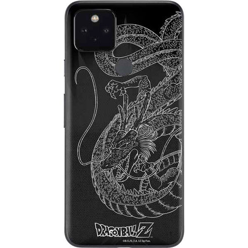 Dragon Ball Z Negative Shenron Google Pixel 5a Skin